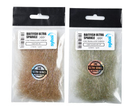 Baitfish ULTRA Sparkle Dubbing, Yellow UVR / 15
